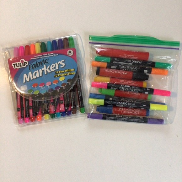 TULIP fabric markers + more!